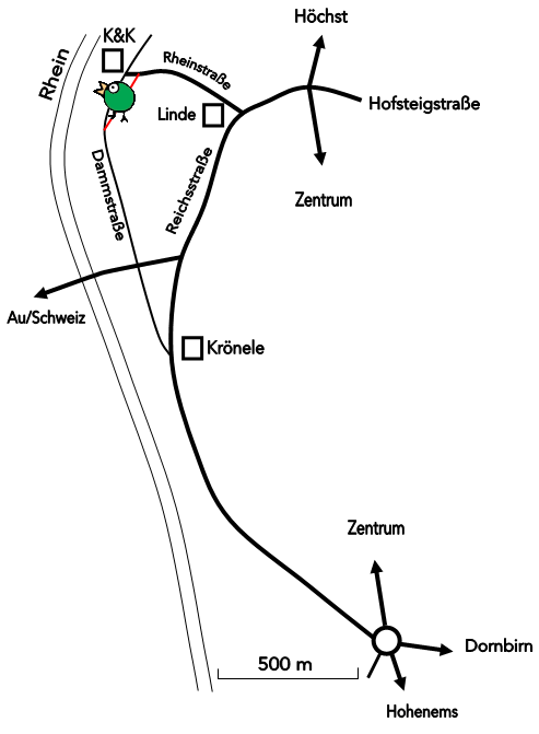 Anfahrtsskizze